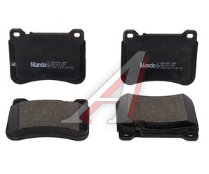 Изображение 1, MBF015992 Колодки тормозные MERCEDES C (W203) (00-06) передние (4шт.) MANDO
