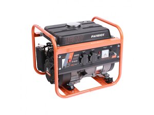 Изображение 3, GRS 1500 Бензогенератор 1.2кВт 4такт. расх.=1.2л/ч. бак=6л PATRIOT