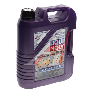 Изображение 2, 2328 Масло моторное LEICHTLAUF HIGH TECH 5W40 синт.5л LIQUI MOLY