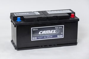 Изображение 2, 6СТ105(0) L6 Аккумулятор CAMEL AGM 105А/ч обратная полярность