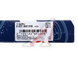 Изображение 4, 0437502035 Форсунка MERCEDES G (W463) топливная BOSCH
