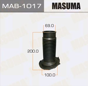 Изображение 4, MAB-1017 Пыльник амортизатора TOYOTA Previa (00-) переднего (1шт.) MASUMA