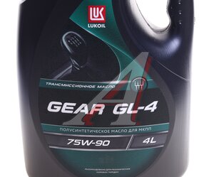 Изображение 3, 3590973 Масло трансмиссионное ТМ4-12 GL-4 75W90 п/синт.4л ЛУКОЙЛ