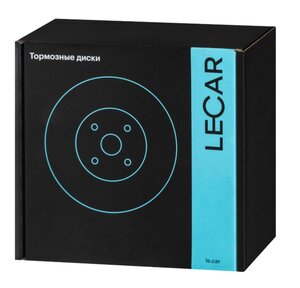 Изображение 4, LECAR000346602 Диск тормозной МОСКВИЧ 3 JAC JS4 задний (1шт.) LECAR