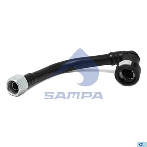 Изображение 2, 023.366 Трубка топливная MAN высокого давления SAMPA