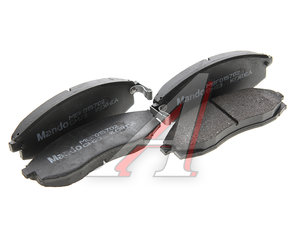 Изображение 2, MBF015702 Колодки тормозные MITSUBISHI L200 (97-06) передние (4шт.) MANDO