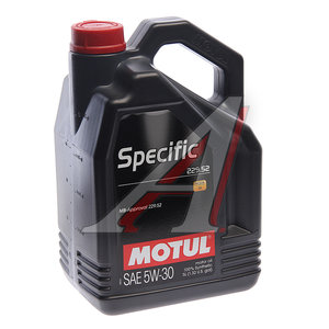 Изображение 2, 104845 Масло моторное SPECIFIC MB 229.52 5W30 5л MOTUL