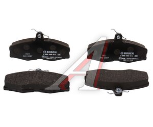 Изображение 2, 0986468613 Колодки тормозные SKODA Felicia (94-01) передние (4шт.) BOSCH