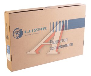 Изображение 6, LRC3030 Радиатор GEELY Coolray (19-) охлаждения двигателя LUZAR