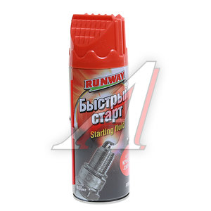 Изображение 1, RW6087 Жидкость для запуска двигателя 400мл RUNWAY