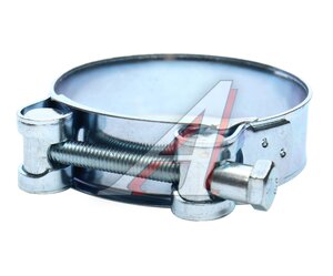 Изображение 2, W1-74-79-S Хомут силовой d=074-079 (76) оцинкованная сталь W1 TECHNIK