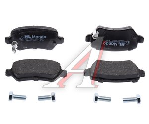 Изображение 2, MBF015201 Колодки тормозные KIA Ceed (12-), Venga (09-) OPEL Zafira B MANDO