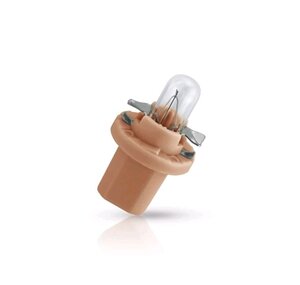 Изображение 3, 12637CP Лампа 12V 1.5W BAX8.4d черный патрон PHILIPS