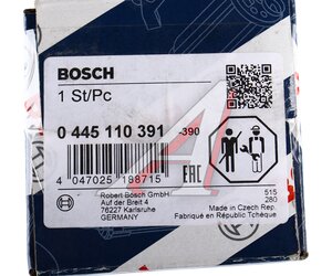 Изображение 4, 0445110391 Форсунка ALFA ROMEO топливная BOSCH