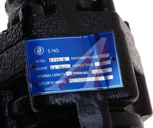 Изображение 6, ZX06002CT110 Насос шестеренчатый SHACMAN SHAANXI подъема кузова OE