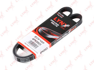 Изображение 1, 4PK0923 Ремень приводной поликлиновой 4PK0923 генератора LYNX