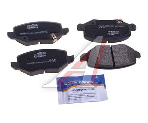 Изображение 1, KWBP0174 Колодки тормозные HAVAL Jolion, F7 задние (4шт.) KORWIN