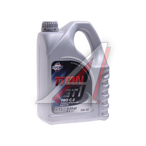 Изображение 1, 600756239 Масло моторное TITAN GT1 PRO C3 5W30 синт.4л FUCHS
