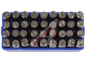 Изображение 2, JTC-7253 Клейма буквенные кириллица 6мм (HRC 60+-2град. DIN 1451) JTC