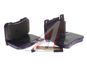 Изображение 2, PN0037W Колодки тормозные MERCEDES C (W203) передние (4шт.) NIBK