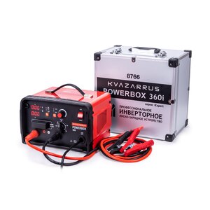 Изображение 1, PowerBox 360i Устройство пуско-зарядное 12-24V/40-800Ач/360А в кейсе KVAZARRUS