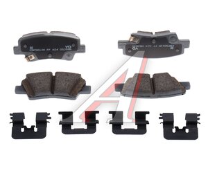 Изображение 1, 58302-A7B31 Колодки тормозные KIA Cerato (16-) задние (4шт.) OE