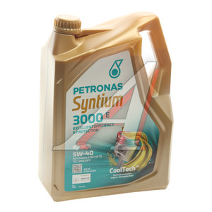 Изображение 1, 70731M12EU Масло моторное 3000 E 5W40 синт.5л SYNTIUM PETRONAS