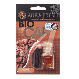 Изображение 1, 23006 Ароматизатор подвесной жидкостный (coffee) 6мл Bio Cap AURA FRESH