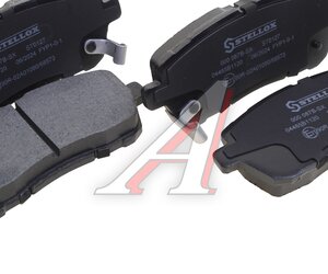 Изображение 2, 00-0087B-SX Колодки тормозные FORD Fiesta (09-) передние (4шт.) STELLOX