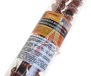 Изображение 3, 406414 Проволока волнообразная для споттеров омедненная (230х2мм) 50шт. РУССКИЙ МАСТЕР