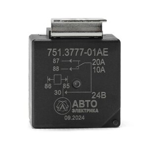 Изображение 5, 751.3777-01 AE Реле электромагнитное 24V 5-ти контактное AVTOELECTRICA