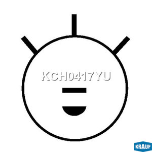 Изображение 3, KCH0417YU Компрессор KIA Ceed (07-) кондиционера KRAUF