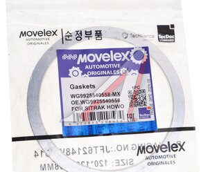 Изображение 2, WG9925540558-MX Прокладка SITRAK HOWO горного тормоза MOVELEX
