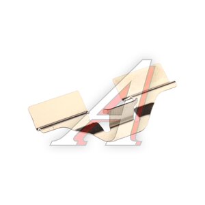 Изображение 3, 1987474253 Комплект VW AUDI монтажный колодок тормозных задних BOSCH