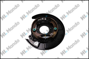 Изображение 3, EX584101C810 Щит тормоза HYUNDAI Getz (02-) задний правый (с колодками) MANDO