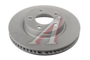 Изображение 2, 600.3225.20 Диск тормозной VW Touareg (03-15) передний правый (1шт.) ZIMMERMANN