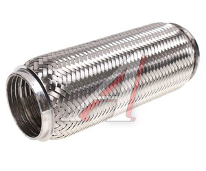 Изображение 1, VTL70250 IL Гофра глушителя 70x250 трехслойная interlock нержавеющая сталь МЗГС