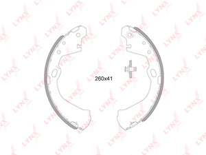 Изображение 1, BS5711 Колодки тормозные NISSAN Largo (93-99) задние барабанные (4шт.) LYNX