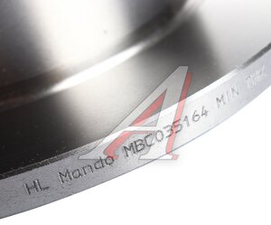 Изображение 4, MBC035164 Диск тормозной NISSAN Micra (K11) (92-00) передний (1шт.) MANDO