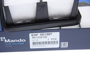 Изображение 3, EAF00139T Фильтр воздушный HYUNDAI i40 (11-) MANDO