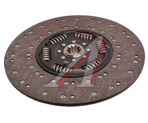 Изображение 2, 000 080 031 Диск сцепления МАЗ-5551 (430WGTZ, 1 3/4"-10N) (аналог SACHS) FLRS