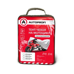 Изображение 1, MTB-250 (XL) Тент на мотоцикл (XL) 250х83х125см AUTOPROFI