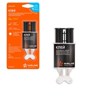 Изображение 4, ADGC004 Клей эпоксидный двухкомпонентный 4-минутный AIRLINE