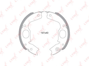 Изображение 2, BS5505 Колодки тормозные MITSUBISHI Pajero (-00) задние барабанные (4шт.) LYNX