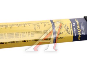 Изображение 7, GY000419 Щетка стеклоочистителя 480мм беcкаркасная Multiclip Frameless GOODYEAR