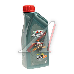 Изображение 1, 156EDC Масло дизельное MAGNATEC DIESEL DPF 5W40 синт.1л CASTROL