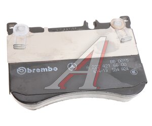 Колодки тормозные MERCEDES S (W222) (13-) передние (4шт.) OE, PN31013, A0084200220,
                                                          фото 2 Изображение 2, A0004201006 Колодки тормозные MERCEDES S (W222) (13-) передние (4шт.) OE