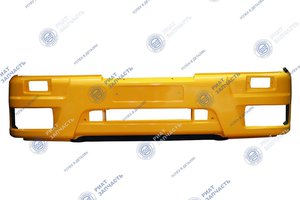 Изображение 1, 65115-8416015-50 Облицовка буфера КАМАЗ-65115 (рестайлинг) узкая (желтый) ОАО РИАТ