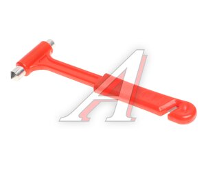 Изображение 1, KR-6858 Молоток аварийный Т-образный с длинной ручкой KRAL