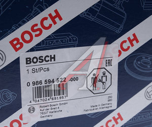 Изображение 5, 0986594522 Датчик АБС PEUGEOT 407 (07-) колеса переднего левого/правого BOSCH
